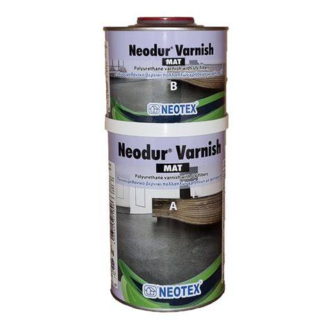 Betono paviršiaus apsauga su NEODUR VARNISH - blizgus ir matinis lakas