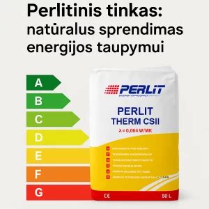 PerlitTherm cs II tinko sluoksnio principas: išlaikyti drėgmę ir papildomai šildyti