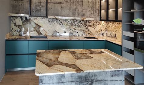 Virtuvės baldų akmens stalviršiai