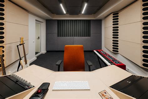 interjeras garso įrašų studijos