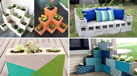 Amazing Concrete Block DIY Garden Decor Ideas: Transform Your Backyard on a Budget