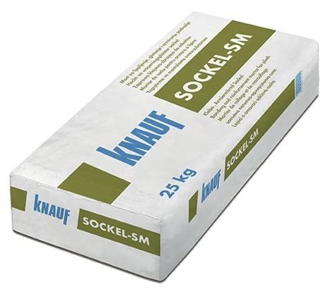 Knauf Sockel-SM Pro sistema grafikas: konstrukcijos sluoksniai