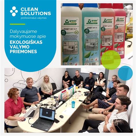 Valymo priemonių asortimentas