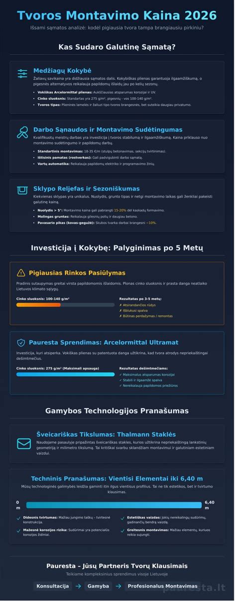 Renkantis dangą ir montavimo sprendimus - trumpas patarimų sąrašas