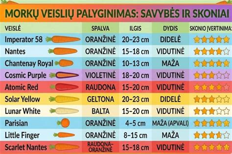 Infografika: Lęšių veislės ir jų savybės