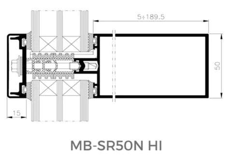 Fasadų sprendimų įvairovė: MB-SR50N, MB-SE75, EXTRABOND