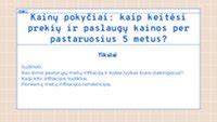 Infografika: kainų intervalų schema ir paslaugų klasifikavimas Vilniuje