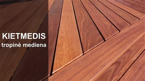 Parketų viršutinio sluoksnio mediena: kietmedis