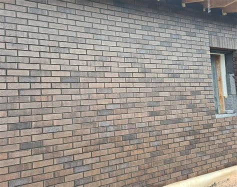 Klinkerio plytelių tekstūra ir spalvos