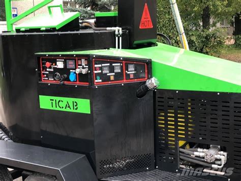 TICAB įrenginiai kelių priežiūrai: purkštuvai, klotuvai, sandarinimo mašinos