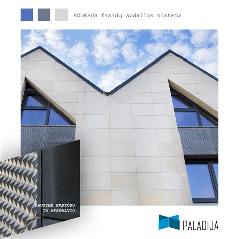 Cokolinio fasado apdailos sistema