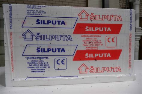 Polistireninio putplasčio plokštės