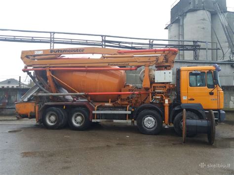 Transporto priemonėje montuojamas betono siurblys