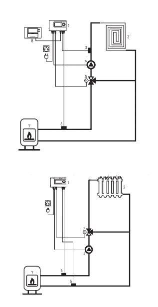 Vaizdas: Trijų krypčių vožtuvo schema