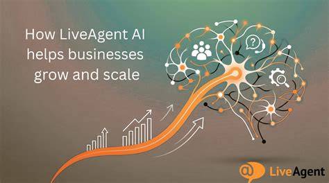 schema kaip veikia LiveAgent AI atsakymų asistentas