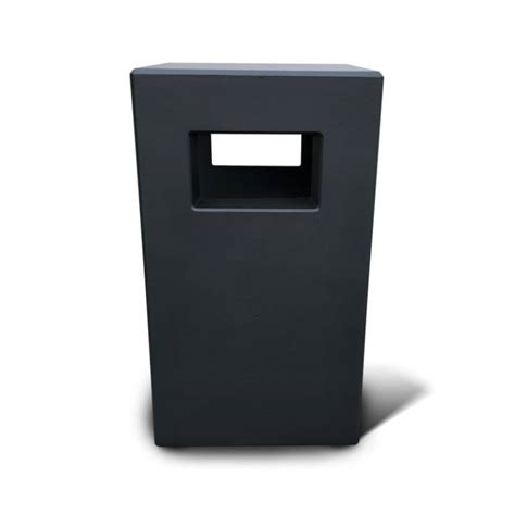 Įvairių dizainų metalinės lauko šiukšliadėžės