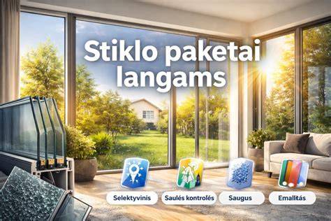 Dideli stiklo paketai ir sandarumo sprendimai MB-86 ir MB-104 Passive