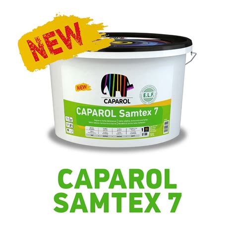 Caparol Samtex 7 dažų paletė