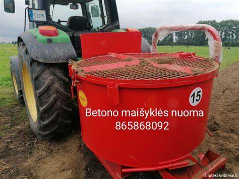 Infografika apie betono maišyklių remontą: pagrindiniai žingsniai ir prevencijos patarimai
