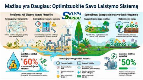 Infografika apie dozavimo sistemos įrangos išdėstymą