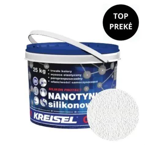 Silkoninis tinkas KREISEL Nano 031 - savybės ir naudojimas