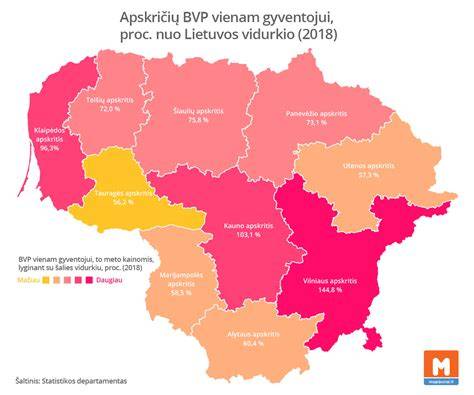 Žemėlapis: guminių klijų tipų pasiskirstymas pagal šalies regionus
