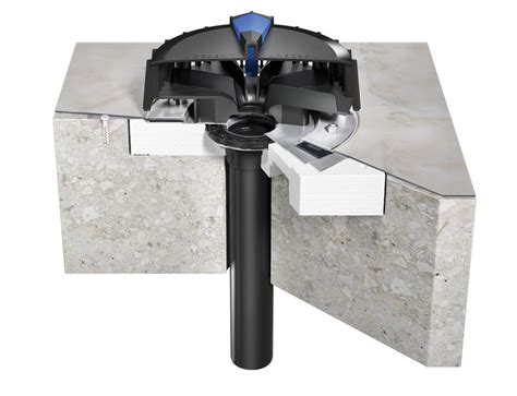 Schema, kaip įrengti įlajas ir vandens nuvedimo sistemą ant stogo