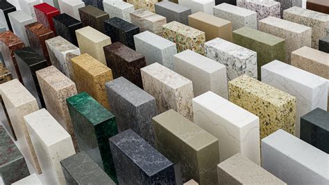 Solid Surface (lietinis akmuo) pavyzdžiai: Hi-macs, Staron