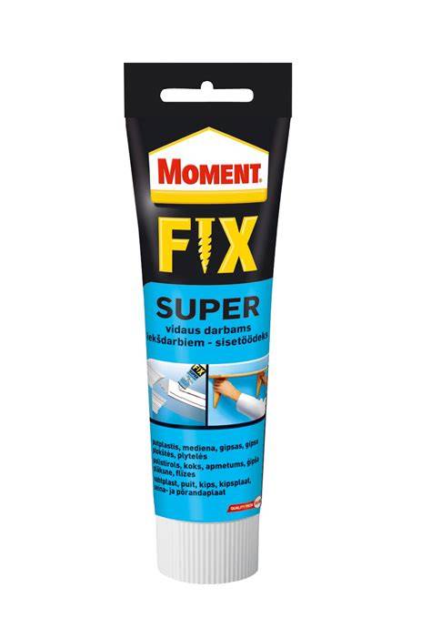 Moment FIX Super suklijavimo principas: paviršių paruošimas ir užtepimo juostos
