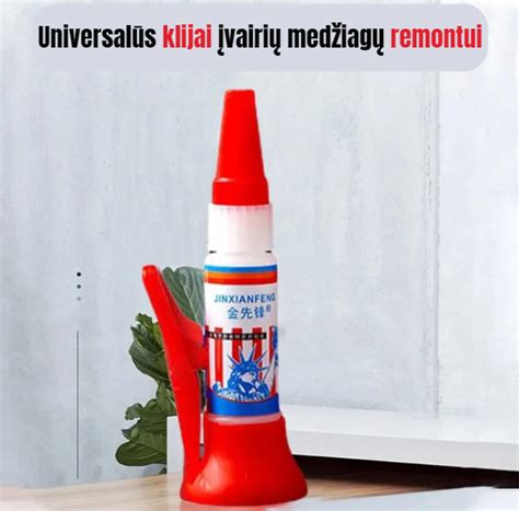 Įvairių tipų klijai