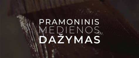 Infografika: pramoninio medienos dažymo procesas (nuoseklus žingsnis iki išdžiūvimo)