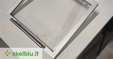 Aliuminio profilio su gumyte naudojimo pavyzdys