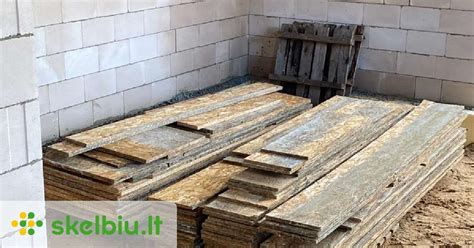 Skirtingi OSB plokščių tipai ir matmenys