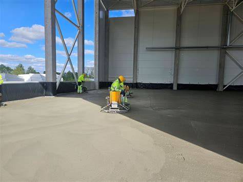 Betoninių grindų montavimo etapų vizualizacija