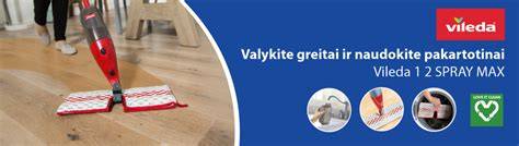 Nuotrauka: Vileda grindų plovimo šluotos asortimentas