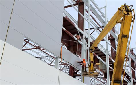 Surenkamųjų gelžbetonio konstrukcijų montavimas