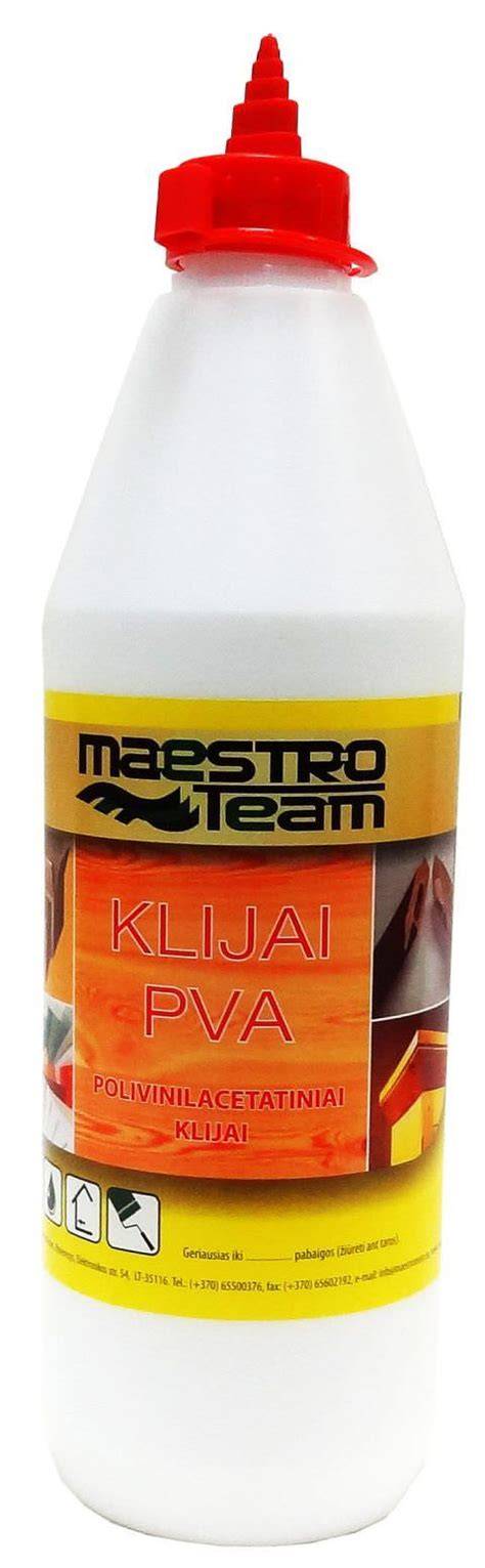 PU vs PVA klijai: ką rinktis