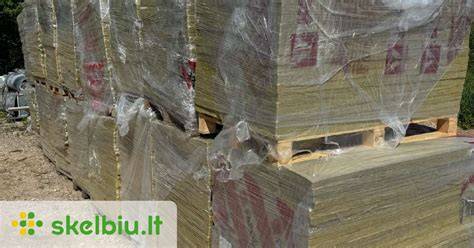 Izoliacinių mineralinių vatos plokščių ir ROCKWOOL tipų skydų naudojimo vietos