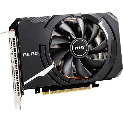 MSI GeForce RTX 2070 Aero ITX aušinimo sistemos schema