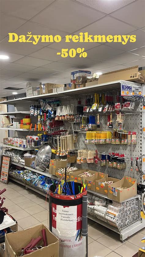 Statybinių medžiagų parduotuvė Suvalkuose