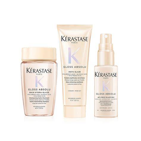 Kerastase produktų asortimentas plaukų priežiūrai įvairiems tipams