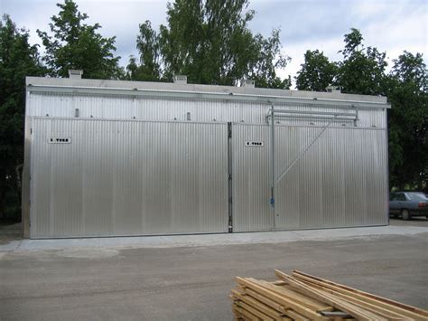 Įvairių tipų medienos džiovinimo kameros