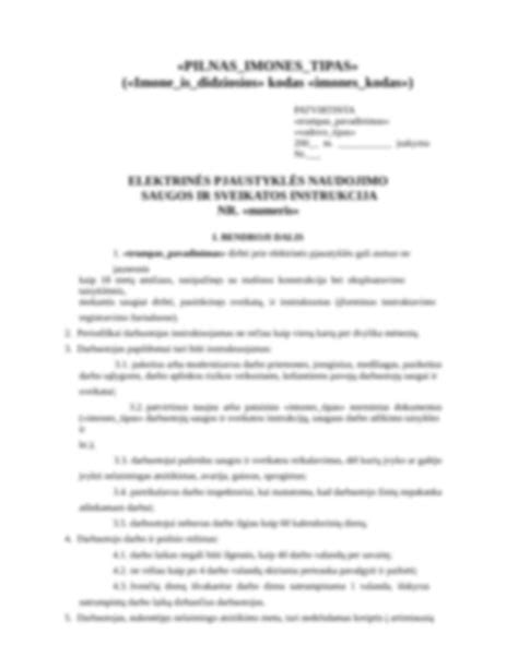 Gamybos ir naudojimo saugos diagrama: apsauga, laikymas, naudojimo instrukcijos