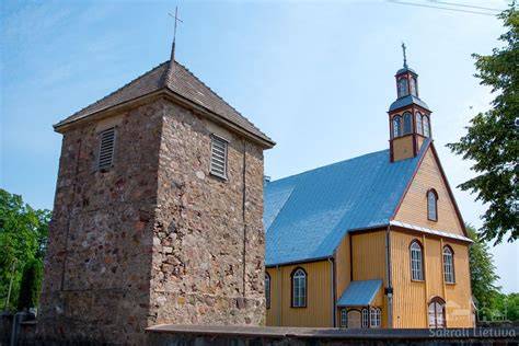 Pizos architektūrinio ansamblio vizualinė schema: Krikštykla, Bažnyčia ir varpinė