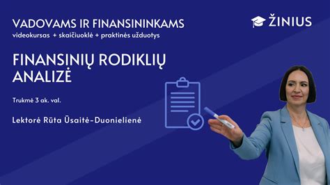 Finansinių rodiklių analizė