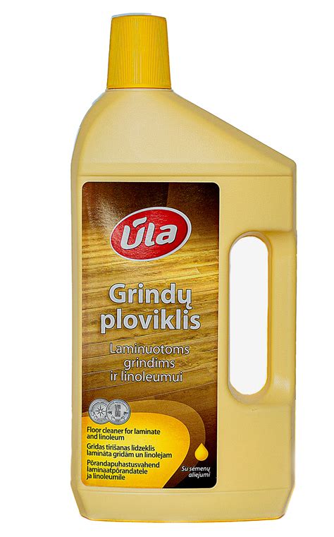 Laminuotų grindų priežiūros priemonės