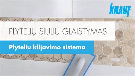 plytelių siūlių glaistymas