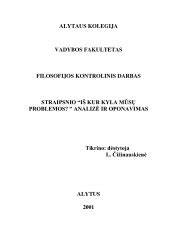 Schema: iš kur kyla virvelių problemos