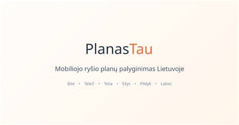 GI PL_Pavyzdžių planai ir išmatavimai