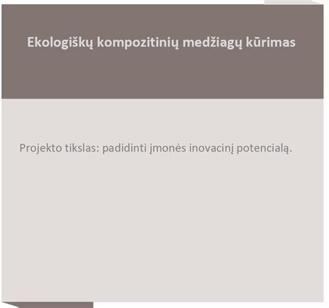 Ekologiškų statybinių medžiagų pavyzdys